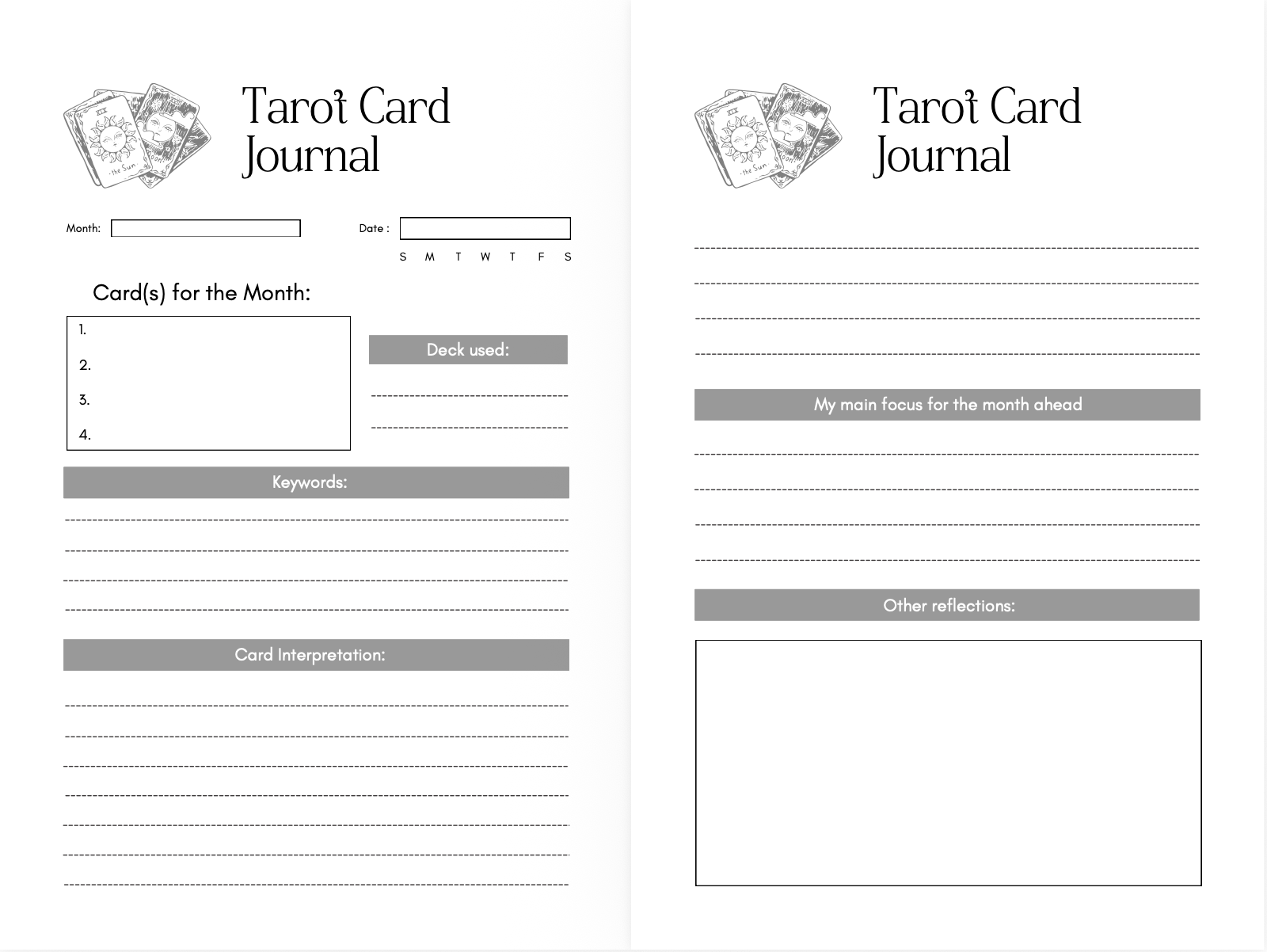 Cards month Cards month